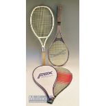 4x Assorted Tennis Rackets - 2x Dunlop X10 Senior, Slazenger Panther Power and Fox Ceramic Precision