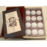 Worthington Golf Ball Co Book of Early Pattern Golf Balls titled "The Anthology of Golf"