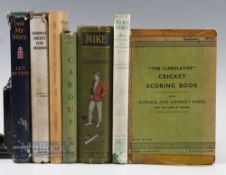 Selection of Cricket books Club Histories, to include Selkirk cricket club centenary 1851-1951 1st