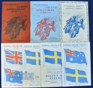 1959 Foxhall Heath Speedway Ipswich Programmes to include May 21st International derby, June 25th