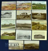 Collection of Welsh Golfing Postcards from 1905 onwards (12) - 3x Llandudno, Criccieth, Llandudno,