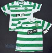 2007 'Lisbon Lions 40th Anniversary' Celtic Home Football Shirt Nike, Carling, size L short