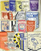 Assorted Football Pennants features Chelsea FC, Tottenham Hotspur, Shrewsbury Town, Oxford,