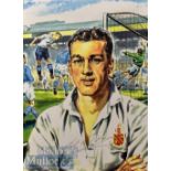 Nat Lofthouse Signed Colour Print limited edition with artist details to bottom left corner Walt