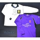 Circa 1990s Welshpool Town FC Home Football Shirt Ffigafi Sportswear, no sponsor, with extra cloth