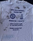 2007 Shrewsbury Town Football Club signed T Shirt