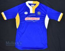 2007/08 Shrewsbury Town Home Football Shirt A Line, Greenhous, blue, size XXL, short sleeve