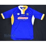 2007/08 Shrewsbury Town Home Football Shirt A Line, Greenhous, blue, size XXL, short sleeve