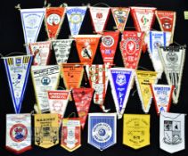 Assorted Football Pennants features Swindon Town, Witton Albion FC, Barnet, Telford Utd, Altrincham,