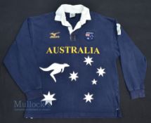 1999 Australia World Cup Rugby Shirt Mizuno size L