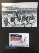 1966 World Cup Winner Roger Hunt MBE Signed Football Display World Cup '66 winner and Liverpool FC's