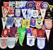 Assorted Football Pennants features Tranmere Rovers, Arsenal, Middlesbrough, Queens Park Rangers,