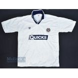 Circa 1990s/00s Trafford FC Home Football Shirt Cavendish Sports, Quicks, in white, 42/44, short