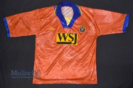 1993/95 Shrewsbury Town Away Football Shirt MG Sportswear/WSJ, in red, size M, short sleeve