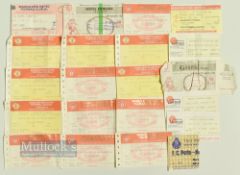 1980-1990 Manchester United Home and away European cup tickets (#20)