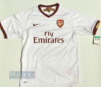 2007-2008 Arsenal Boys Nike Shirt Herbert Chapman, size XL boys with tags,