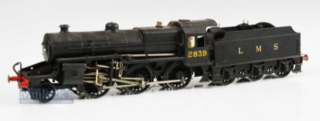 O Gauge Electric Finescale LMS 2839 Locomotive 2-6-0 Model railway possibly made by Kenard Models, 2