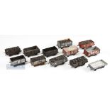 12x O Gauge Fine Scale Railway Models Coal Wagons, to include private owners' wagons Charles Ward,