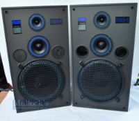Realistic branded three-way Disco Speakers Pro-1 Cat No 40-7021, RMS Wattage 150, music 250 Watts,