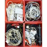 Music Equipment - Assorted Music Cables / Accessories features extension leads, various cables,