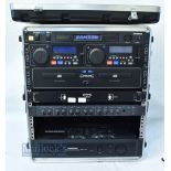 Samson Powerbrite PB11 features Citronic CD-1X mixer and Citronic Cd-1X double CD player with