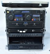 Samson Powerbrite PB11 features Citronic CD-1X mixer and Citronic Cd-1X double CD player with