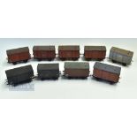 9x O Gauge Fine-scale Model Railway Box Ventilation, Fish Wagons, Quality made kit models by various