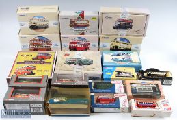 Diecast Toy Bus Collection the majority are by Corgi with a few Days gone by, to include Barton set,