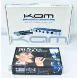 KAM KWN1930 Mic Kit Dual UHF wireless microphone kit appears complete with box, plus DB Technologies