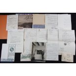 1901-1940 German Ephemera, documents lot, to include military postage/frank marks and
