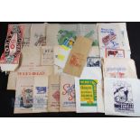 Home Front Printed Packaging Collection World War II period - lot of 70 assorted printing and