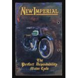 New Imperial Motorcycles 1929 - 20 Catalogue illustrating and detailing with prices their range of 6