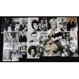 30+ Press Photographs Film Stars Celebrities Actors, to include John Nettles, Warren Mitchell,