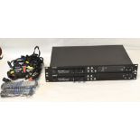 2x Pulse DVD50 Karaoke DVD Players both with remotes and boxes, with power cords etc. From a