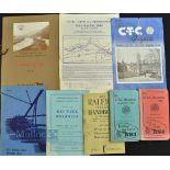 c1930-1950 Cycling handbooks and catalogue, to include Raleigh cyclist handbook, cyclist touring