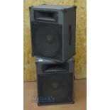 TOA SL150 Speaker System 240W 8ohms, Made in Japan, measures height 59cm, width 47cm, depth 31cm