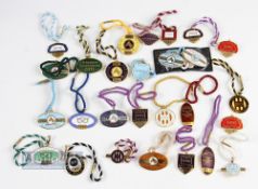 Quantity of Horse Racing Enamels Members Badges for both Flat and National Hunt Tracks (27)