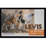 Levis Motorcycles 1939 Catalogue 8 page catalogue illustrating 7 of their Motor Cycles, ranging from