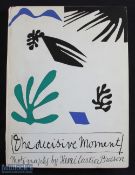 The Decisive Moment Photographs by Henri Cartier Bresson plus caption booklet 1952 Book large format