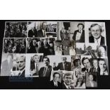 25 Press Photographs Political Figures, politicians and commentators, Martyn Lewis, Tony Blair,