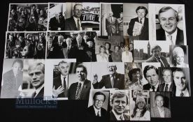 25 Press Photographs Political Figures, politicians and commentators, Martyn Lewis, Tony Blair,