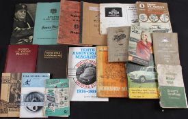 Quantity of Motor Maintenance manuals, handbooks, guides and related books/ ephemera, to include,