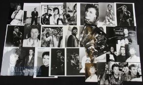 40+ Press Photographs Singers Musicians Artists related lot, to include Kimberley Appleby,