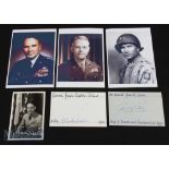 American Military Autographs - featuring Matwell D Taylor (1901-1987) signed photograph, Lt Gen