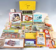 Model Railway Model Plastic, Metal & Wooden Kits Collection most have an American theme and are