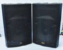 Studiomaster VX Series Model VX12 Disco Speakers VX128-0145, 8ohm, 450 Watts Power, RMS 250 Watts,