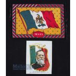 Mexico- Portrait of Venustiano Carranza, First Chief of Mexican Constitutionalists, 1910 Silk