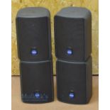 4x Mackie Industrial SP300 Speakers measures 21cm height, 13cm depth, 14cm width Box
