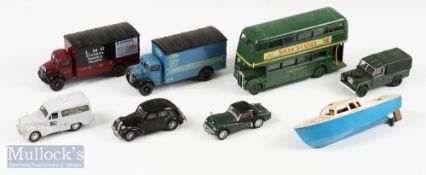 Assorted Collection of Diecast vehicles to include Corgi Land Rover, Corgi LNER Vanguard HMV Corgi