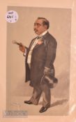 1897 Indian Statesman 'Bhownaggree' 'Northeast Bethnal Green' Vanity Fair Colour Print dated Nov